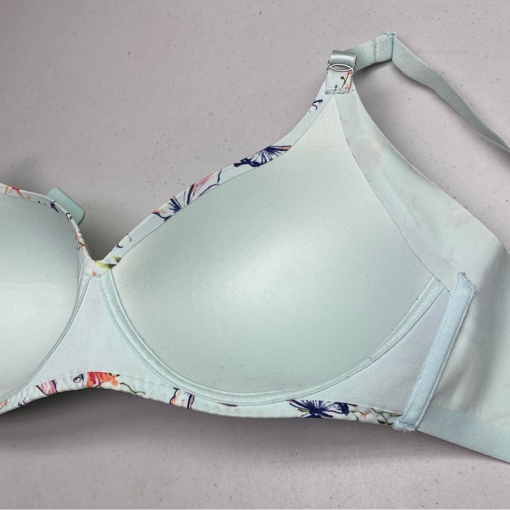 LVR GRN FLORAL Sleekback Wireless, 34DD *P1026 - Picture 4 of 6